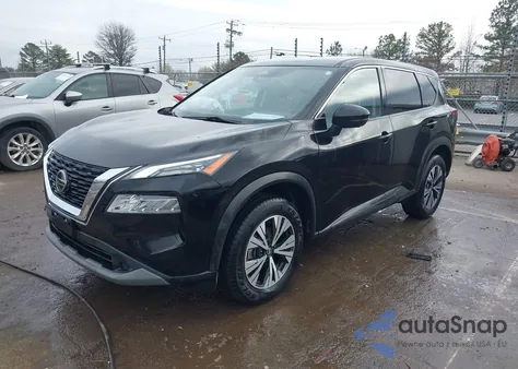 2021 Nissan Rogue Sv Intelligent Awd from USA, damaged, VIN JN8AT3BB6MW214512